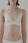 BASERANGE Triangle Bra BRTR-RB-000 Off-White